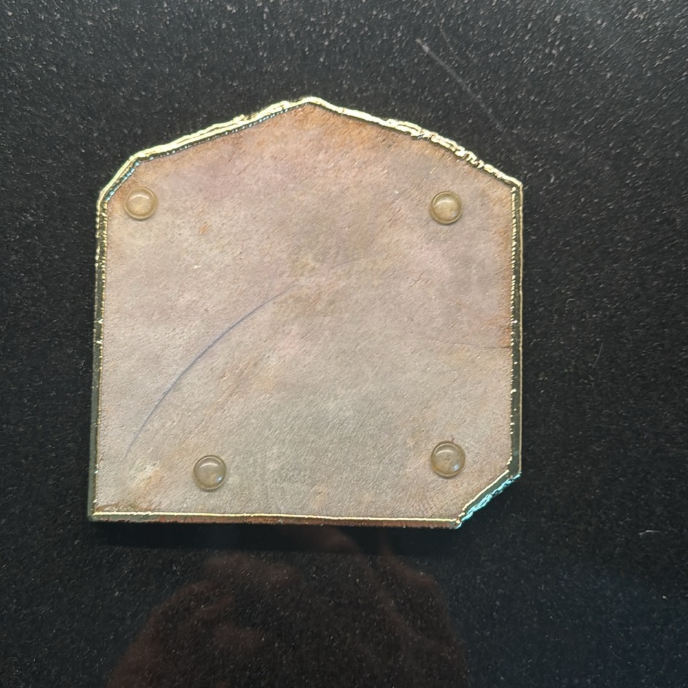 Two antrhopologie coasters- practically new - Picture 6 of 6